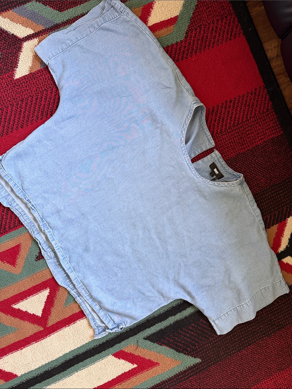 DKNY Light Blue Short Sleeve Tee